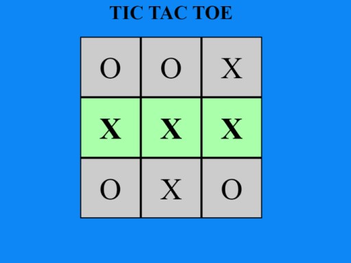 Скучен Tic Tac Toe